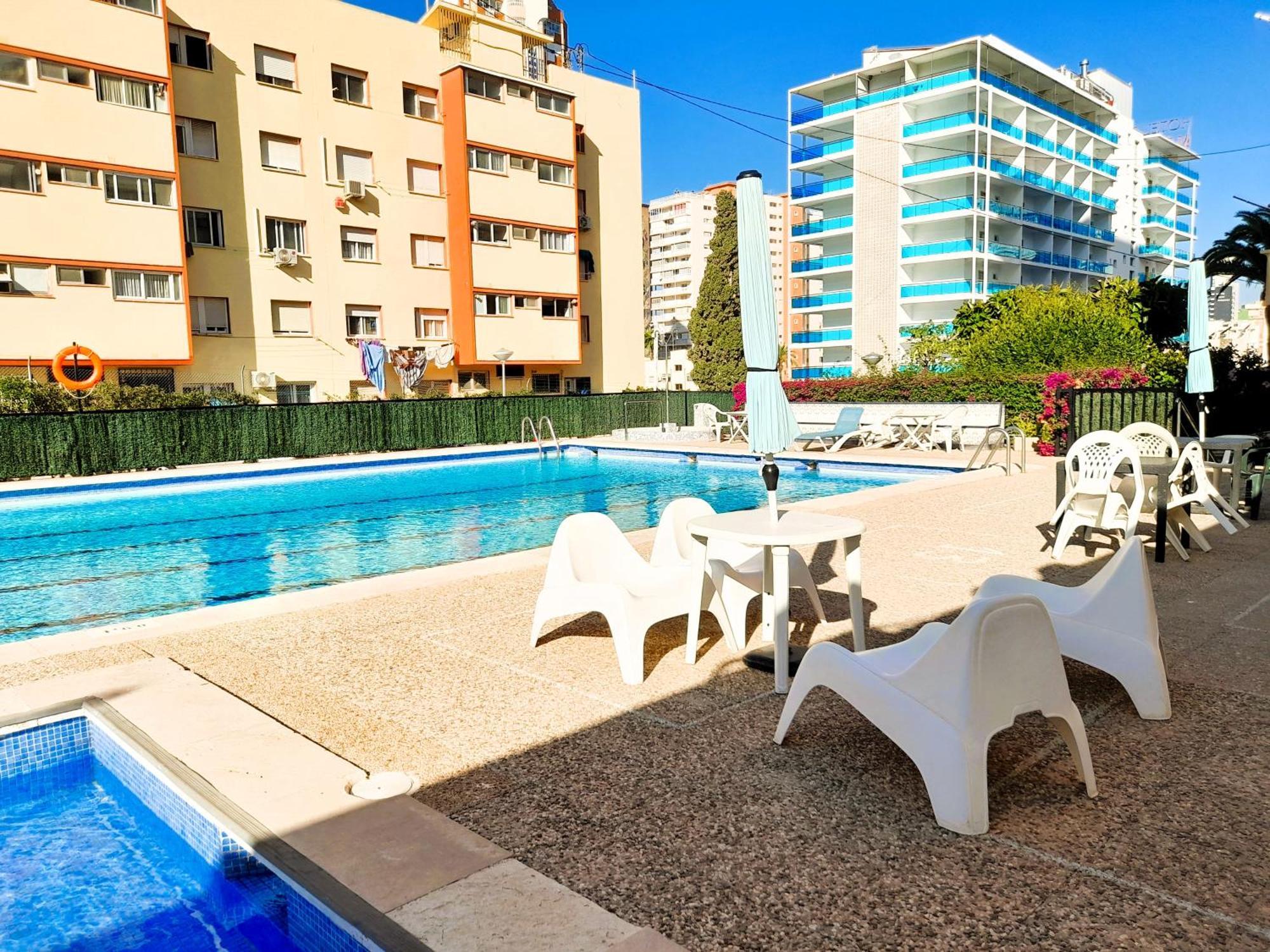 Apartment Sea View II In Rincon De Loix -Free Parking, Wi-Fi, Pool, New Air Conditioning Бенидорм Экстерьер фото